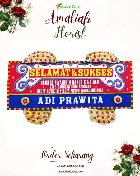 Papan Bunga Ucapan Selamat Jaya Mukti